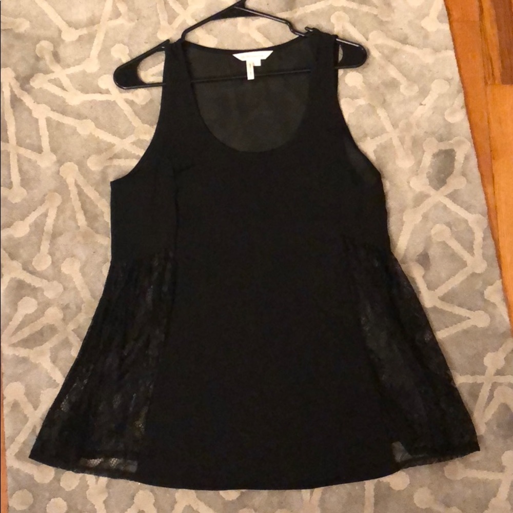 Sheer beautiful black top
